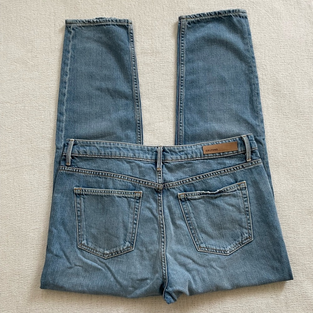 GRLFRND High Rise Women Jeans in Light Blue - Picture 2 of 16
